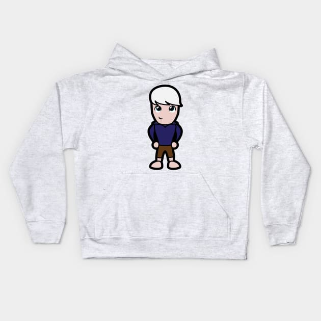 Jack Frost Tooniefied Kids Hoodie by Tooniefied